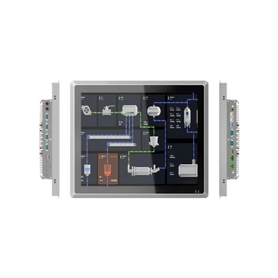 12.1 Coloj Industria Panelo PC Tuŝekrano